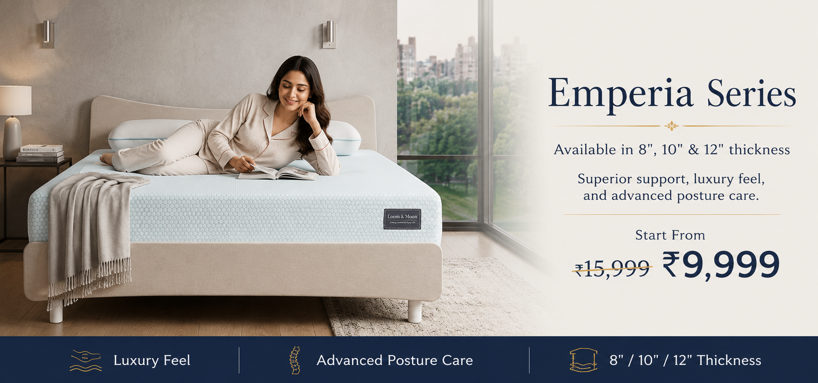 Loom and Moon mattress collection